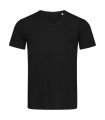 T-shirt V Hals Ben Stedman Stars ST9010 black opal